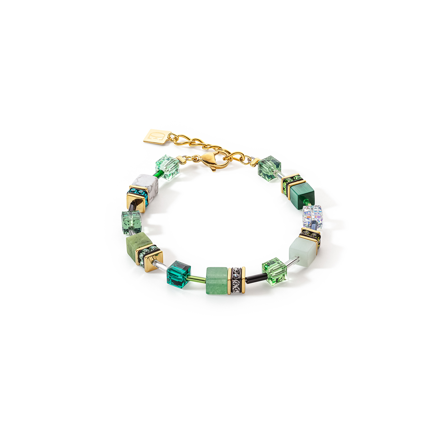 CDL | GeoCUBE® Iconic Precious Bracelet | Green