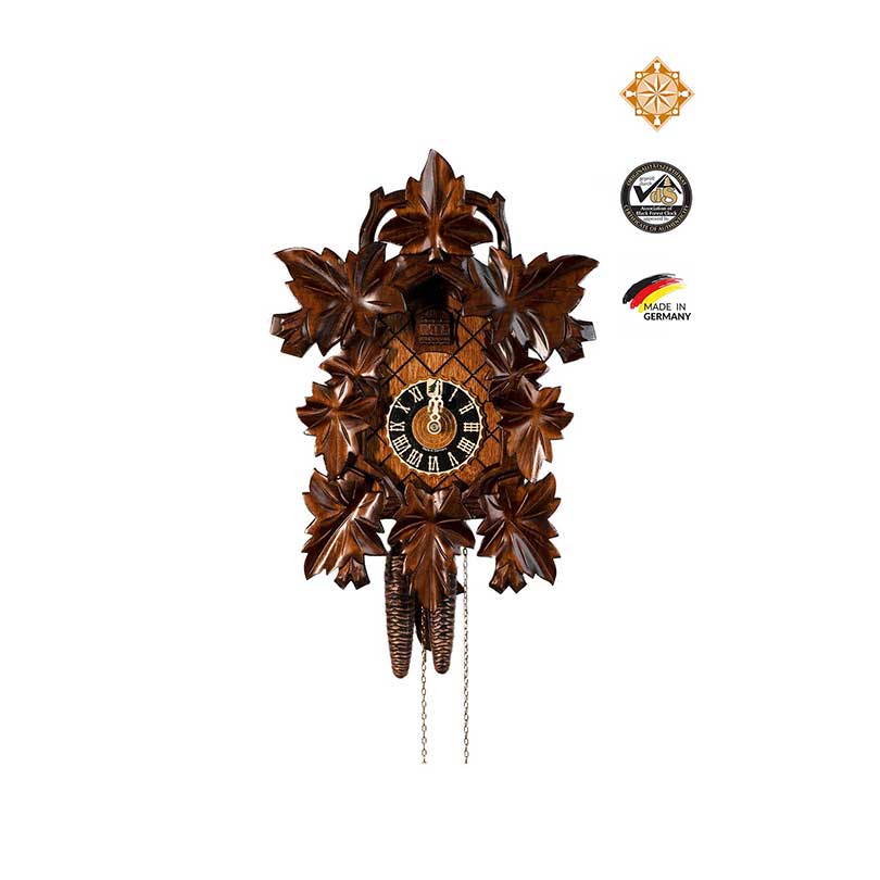 Cuckoo Clock | Wine Leaves | 1 Day Movement