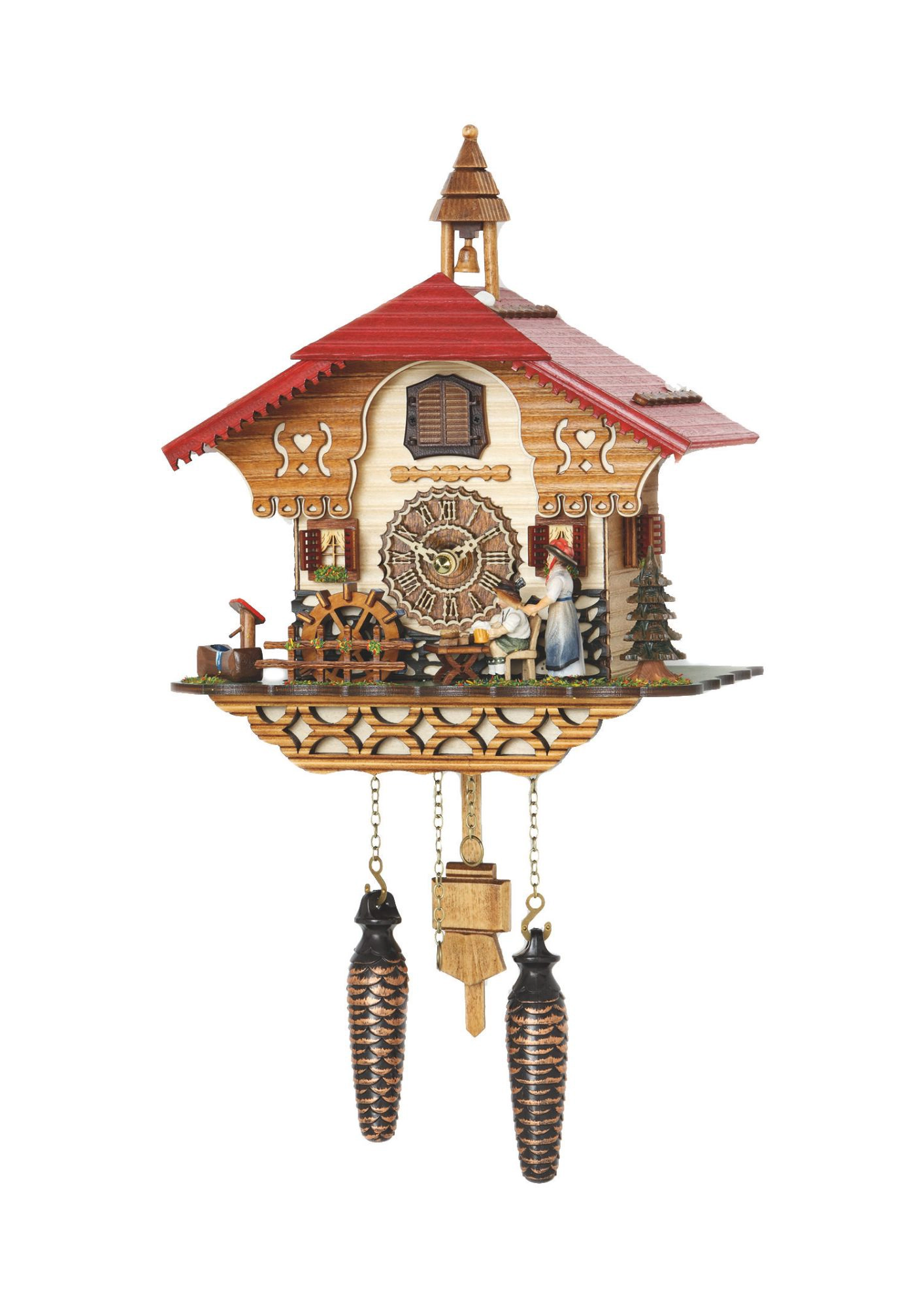Cuckoo Clock | Rolling Pin and Beer Drinker | Battery