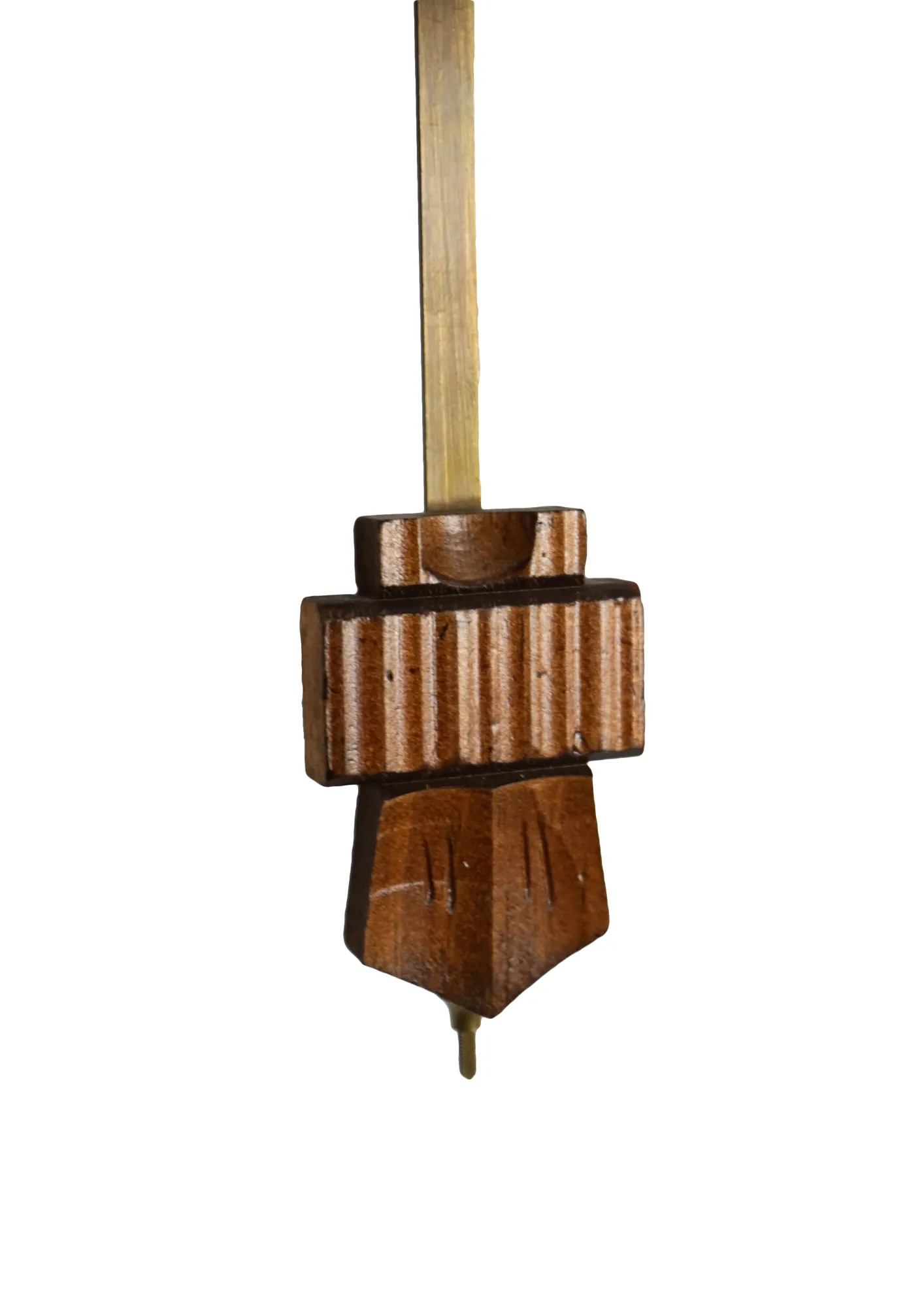 Cuckoo Clock Bavaria - Beer Drinker 1 Day Movement (3) Small mechanical black forest cuckoo clock with music decorated in Bavarian October Fest style with a beer drinker hitting the beer stein on the table as the music plays, water wheel turns but clock has no dacners made by Hönes