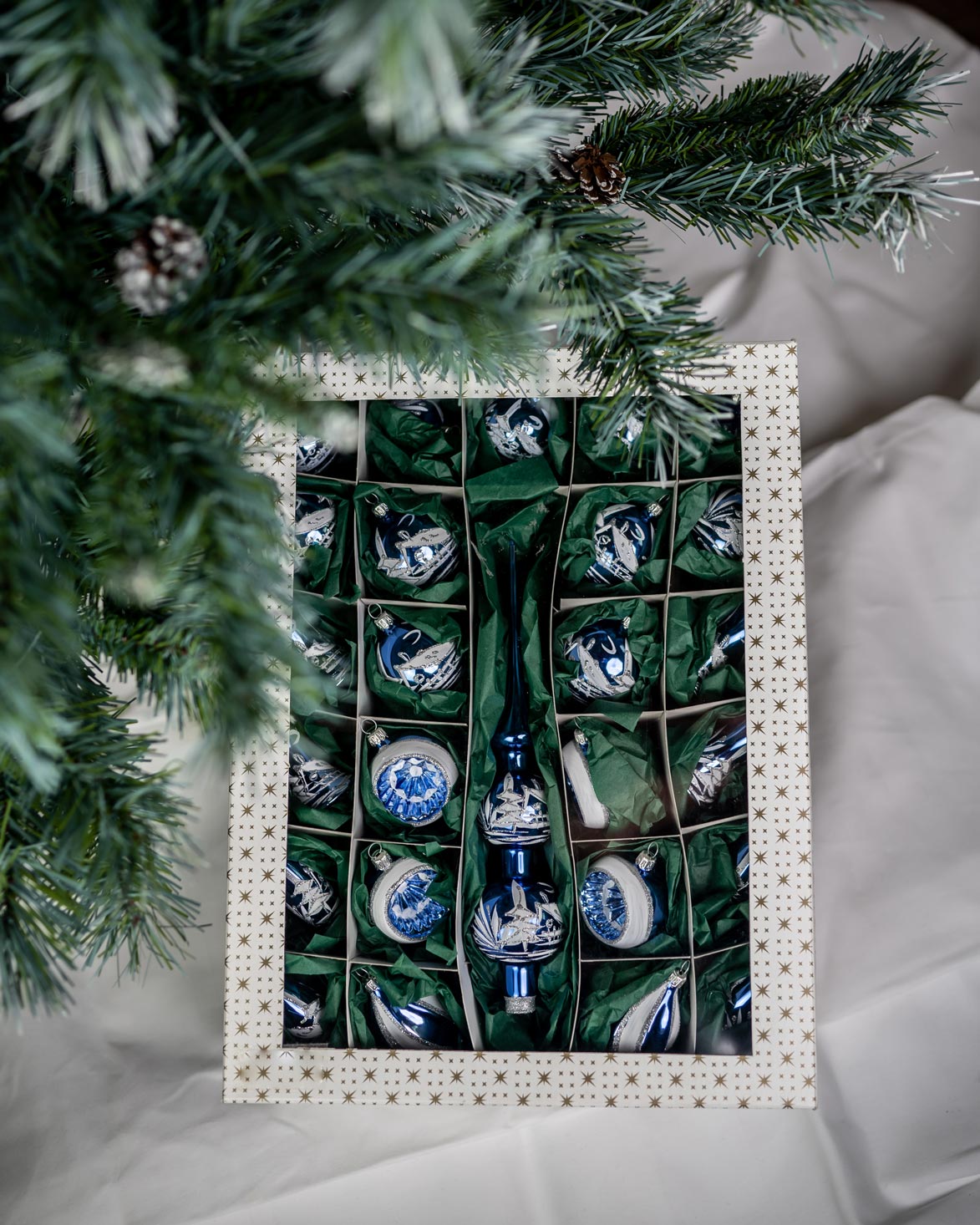 Christmas Ornament | Set | Dark Blue