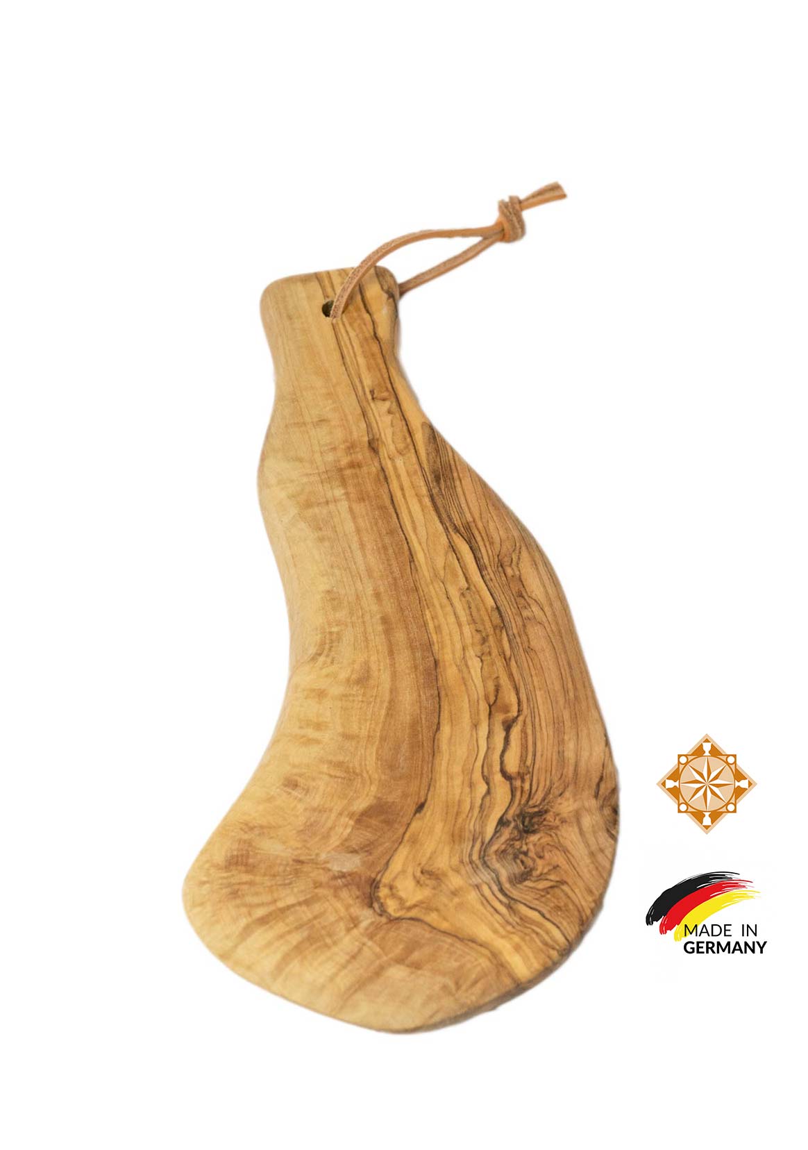 Cutting Board | Pear Shape | Olive Wood