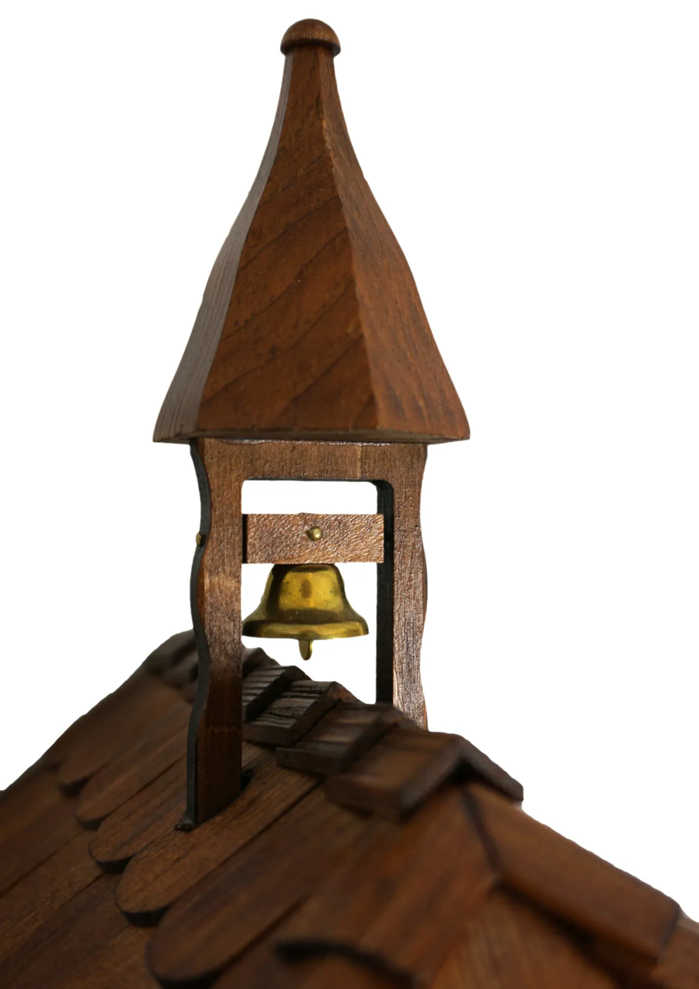 Cuckoo Clock Honeymoon 1 Day Movement with Music (3) Mechanical black forest cuckoo clock decorated to the finest detail, representing a couple on honeymoon sitting on the bench in front of the chalet house sliding thowards each other for a kiss while the music plays, dancers and waterwheel turn