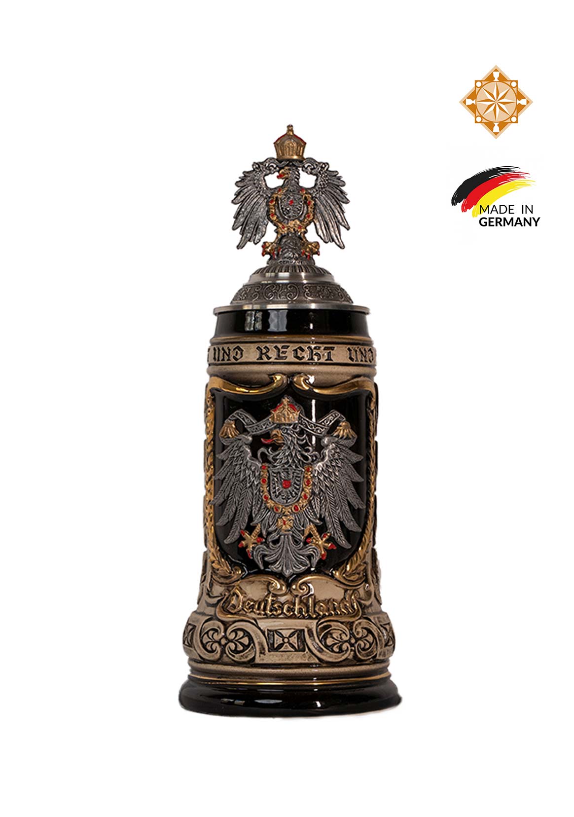 Beer Stein | German Eagle Crest 