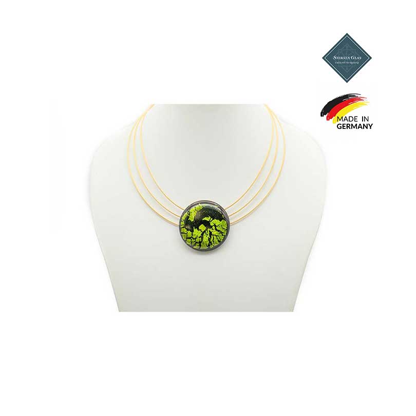 STERNEN GLAS | "Selene" Necklace | 3 Tier Gold Plated