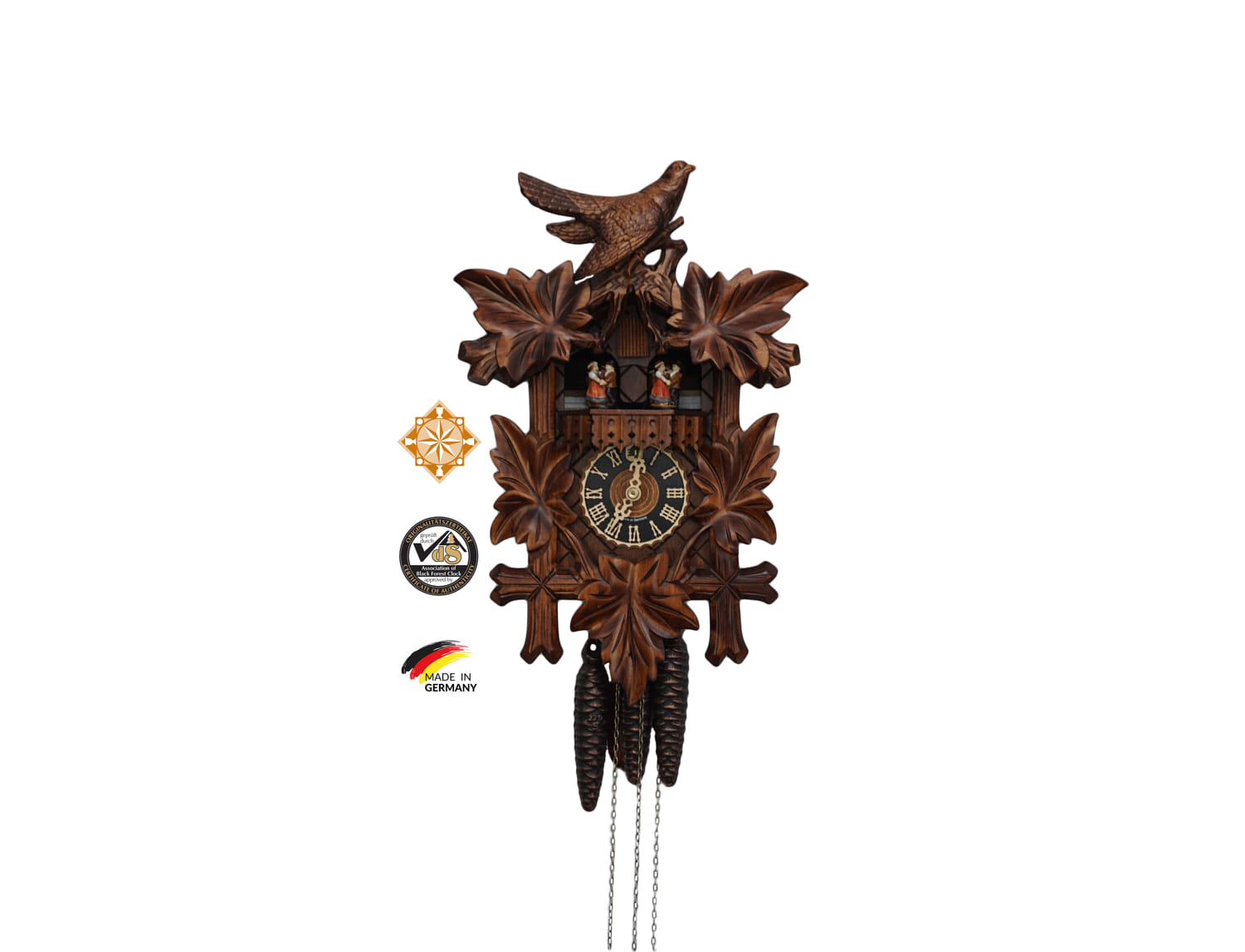 Cuckoo Clock | Traditional Style | 1 Day Movement | Music