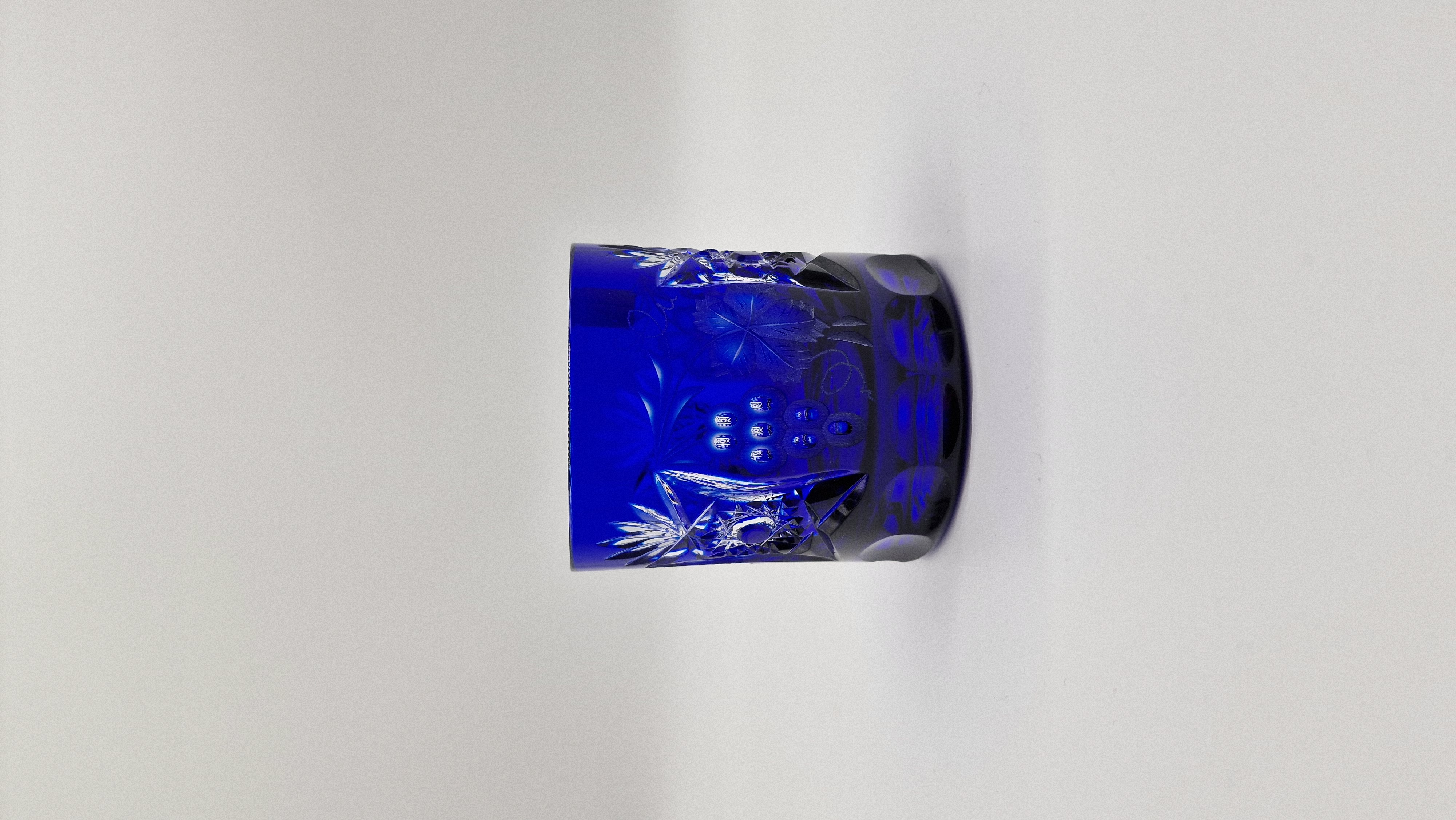 Arnstadt | Cobalt Whiskey Glass