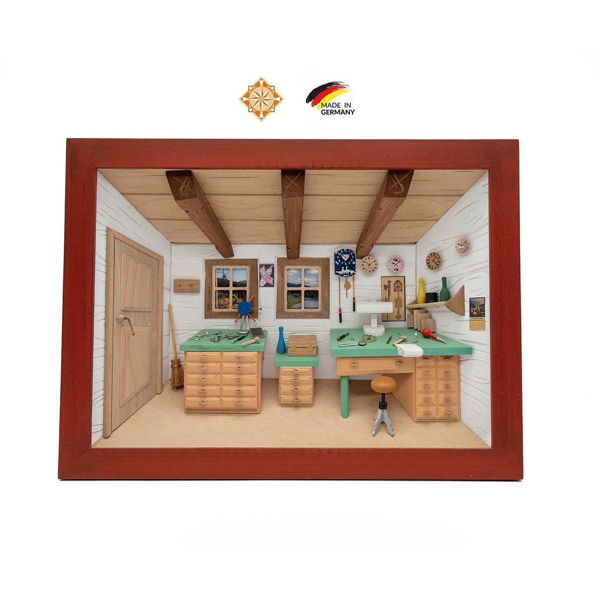 3D Wooden Picture | Clock Workshop