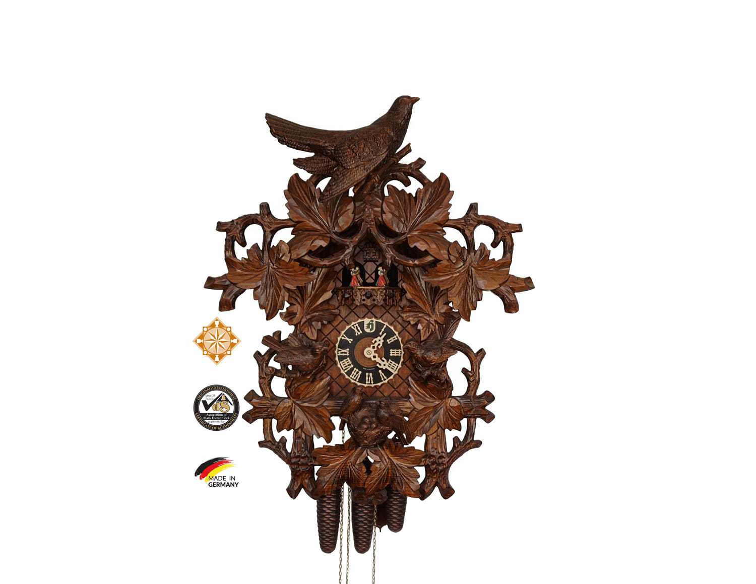 Cuckoo Clock | Birds Nest | 8 Day Movement | Music