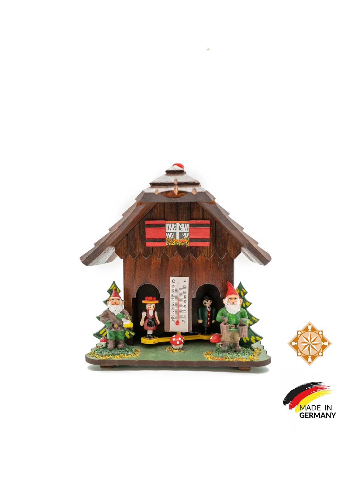 Weather House | Black Forest Chalet & Gnomes