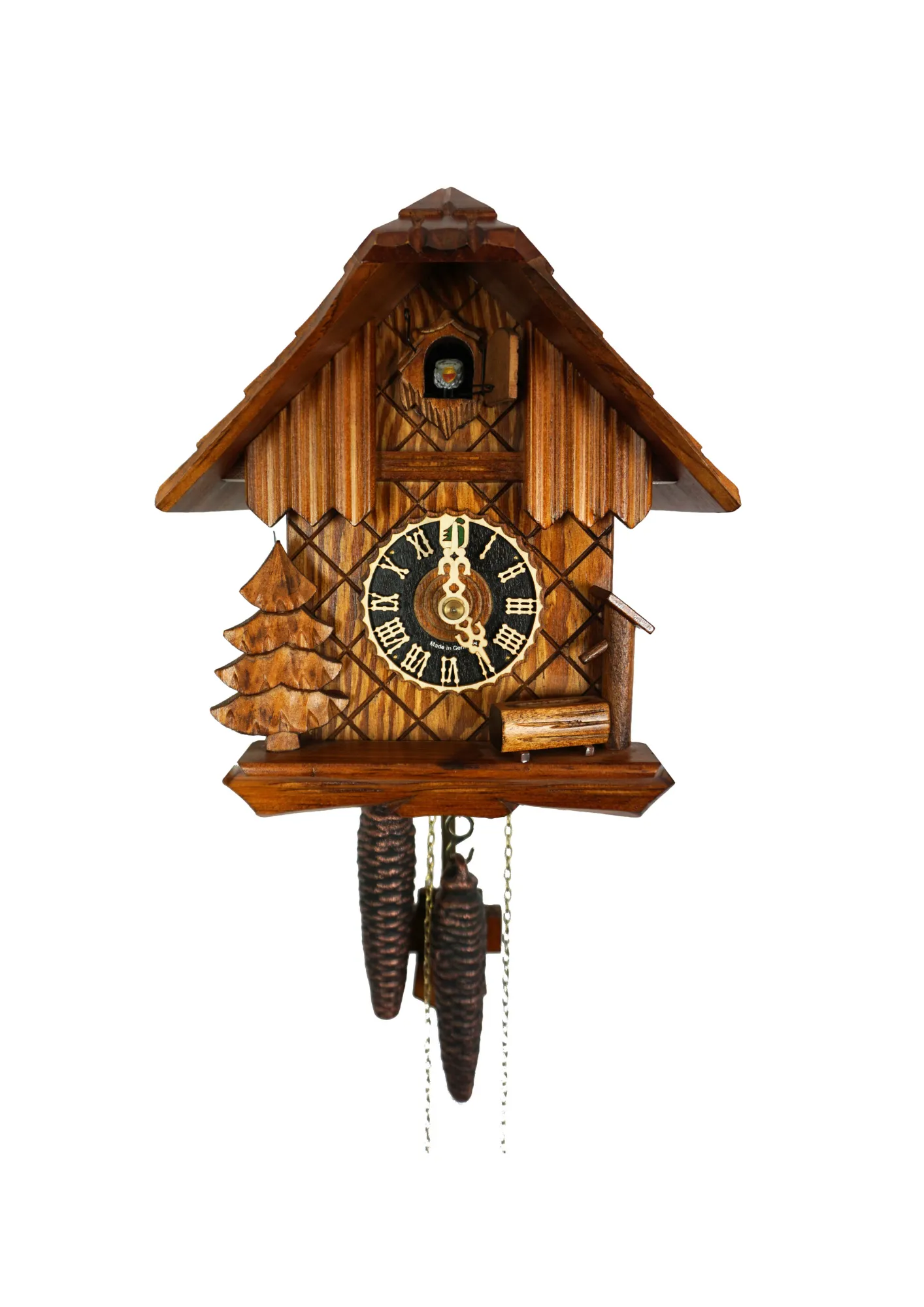 Black Forest hut cuckoo clock sweet and small perfect gift or a souvenir made by Hönes