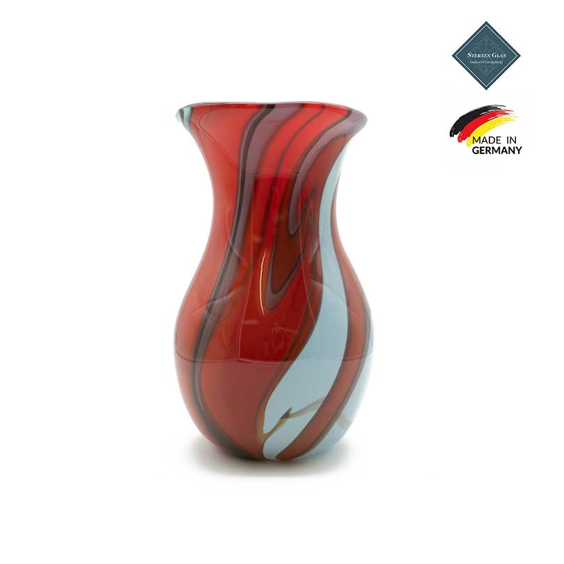 STERNEN GLAS | Revolution Red Vase